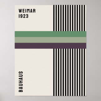 Bauhaus Poster, Bauhaus Exhibition 1923 B32 Poster