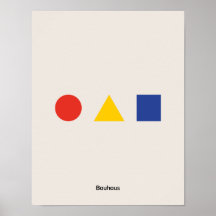 Bauhaus Poster, Bauhaus Exhibition Poster B1