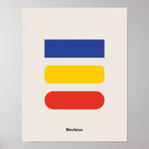 Bauhaus Poster, Bauhaus Exhibition Poster B3