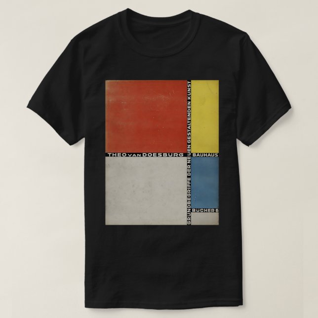 Bauhaus Poster T-Shirt (Design Front)