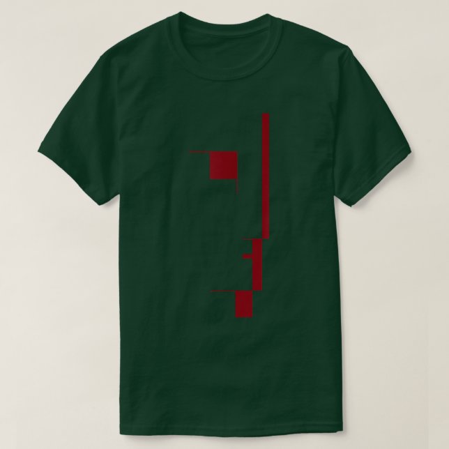 Bauhaus Profile  T-Shirt (Design Front)