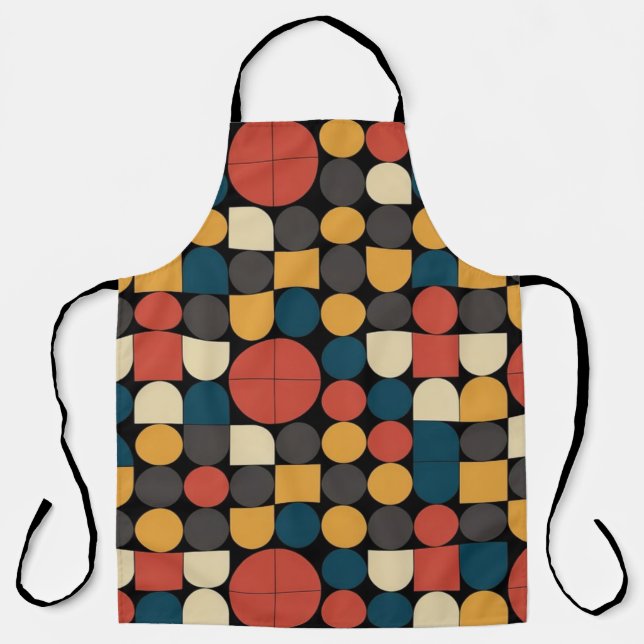 Bauhaus Pure Geometry Harmony Apron (Front)
