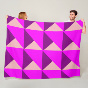 Bauhaus Quilt Fleece Blanket