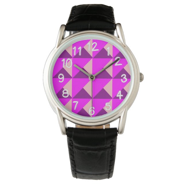 Bauhaus Quilt  Watch (Front)