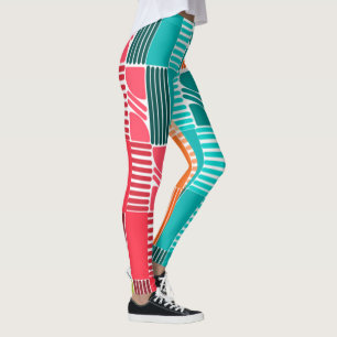 Bauhaus Shapes and Lines 2 Leggings