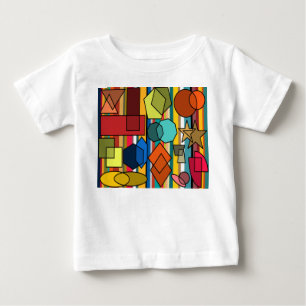 Bauhaus Shapes and Lines  Baby T-Shirt