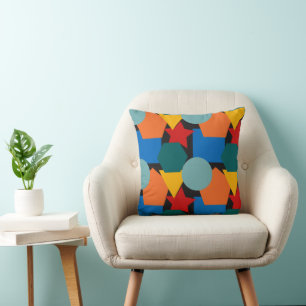 Bauhaus Shapes  Cushion