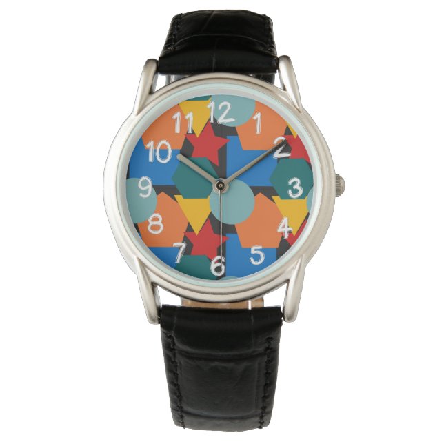 Bauhaus Shapes  Watch (Front)