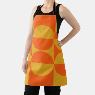 Bauhaus Squares and Circles Apron