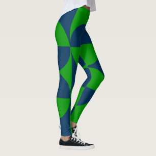 Bauhaus Squares and Circles Leggings