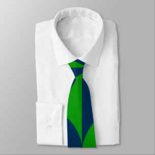 Bauhaus Squares and Circles Tie