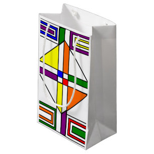 Bauhaus Stained Glass Small Gift Bag