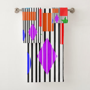 Bauhaus Strings Bath Towel Set