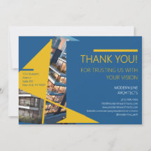 Bauhaus Style Architect, Blue & Yellow Geometric