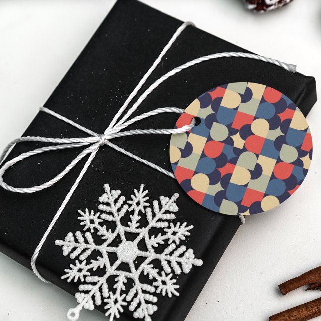 Bauhaus style favour tags (Creator Uploaded)