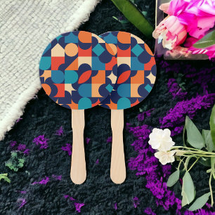 Bauhaus Style Hand Fan