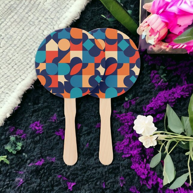 Bauhaus Style Hand Fan (Creator Uploaded)