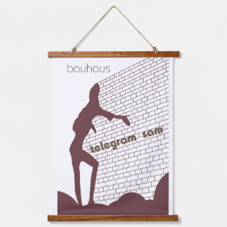 Bauhaus Telegram Sam Poster Art Hanging Tapestry