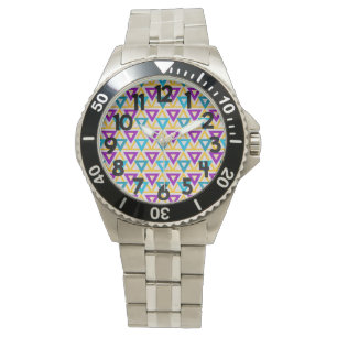 Bauhaus Triangle Mesh Watch