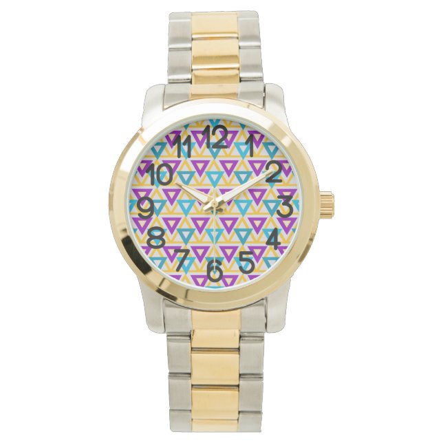 Bauhaus Triangle Mesh  Watch (Front)