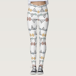 Bauhaus Triangles  Leggings