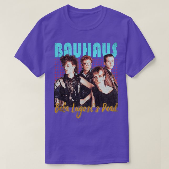 Bauhaus Vintage 1979 Bela Lugosis Dead T-Shirt (Design Front)