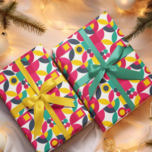 Bauhaus Vintage Style Wrapping Paper