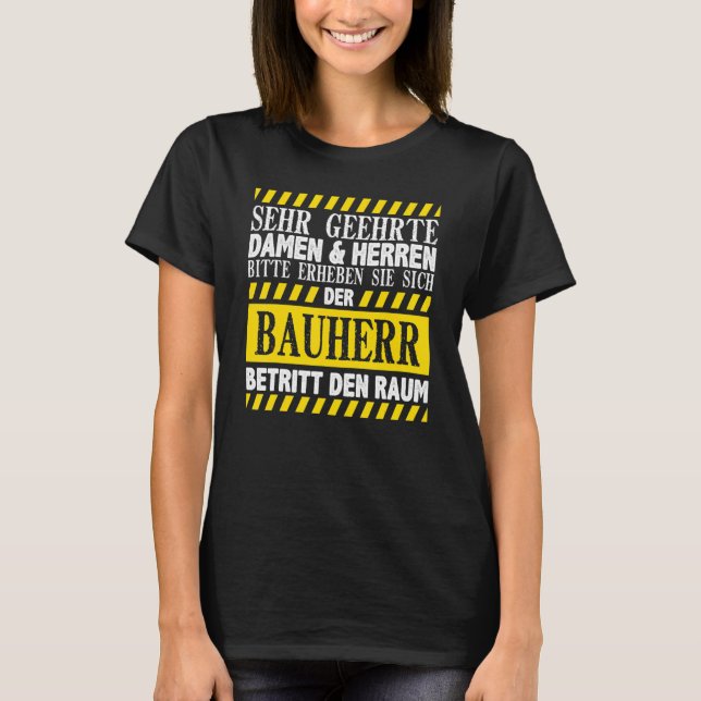 Bauherr Trittden Raum, Topping Up Ceremony House B T-Shirt (Front)