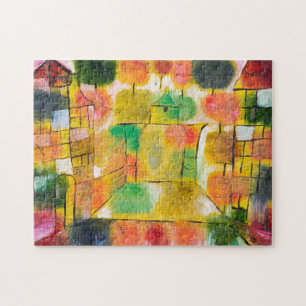 Baum und Architektur-Rhythmen - Paul Klee - Jigsaw Puzzle