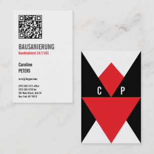 Bausanierung Business Card