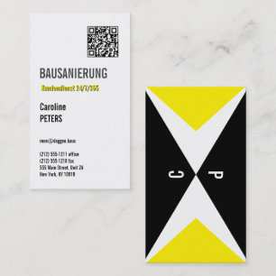 Bausanierung Business Card
