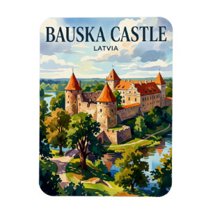 Bauska Castle Latvia Magnet