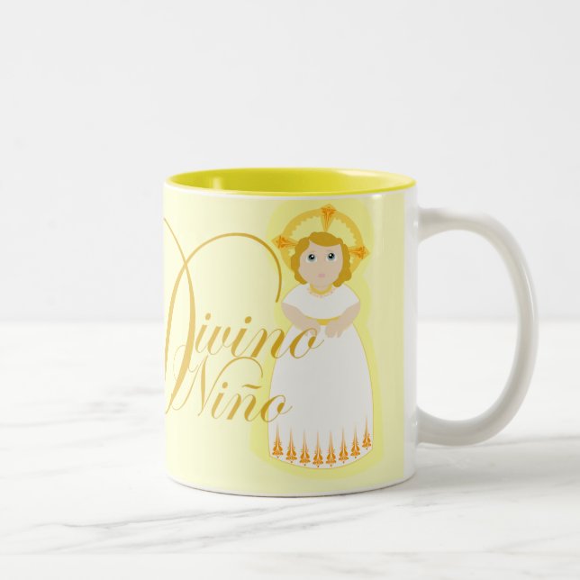 "Bautismo",Communion, Confirmation's Mug-Costomize Two-Tone Coffee Mug (Right)