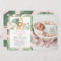 Bautizo Niña Invitacion De bautizo Niña Baptism