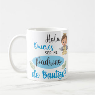 BAUTIZO PADRINO TAZA COFFEE MUG