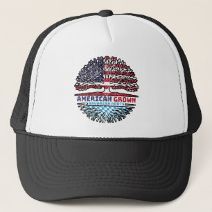 Bavaria Bavarian US American USA United States Trucker Hat