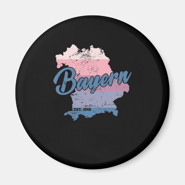 Bavaria Bundesland Germany Magnet (Front)