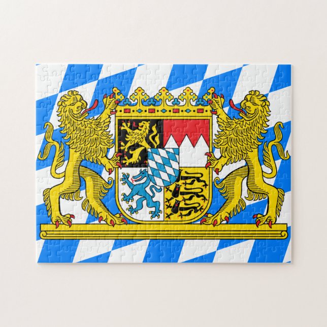 Bavaria Coat of arms Jigsaw Puzzle (Horizontal)