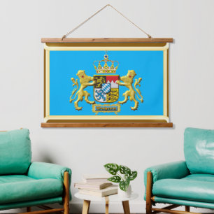 Bavaria Coat of Arms  Oktoberfest Tapestry