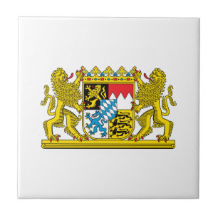 Bavaria Coat Of Arms Tile