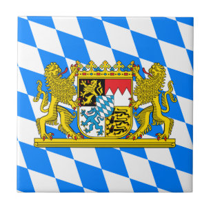 Bavaria Coat of arms Tile