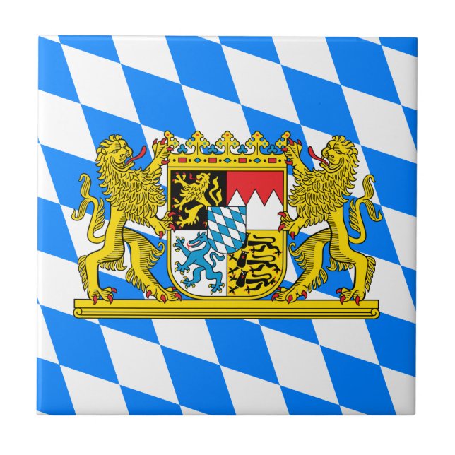 Bavaria Coat of arms Tile (Front)