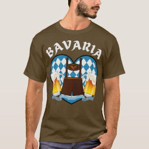Bavaria Germany Beer Bavarian Outfit T-Shirt