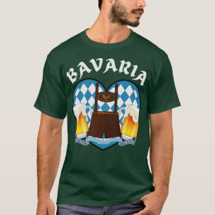Bavaria Germany Beer Bavarian Outfit T-Shirt