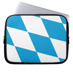 Bavaria, Germany Flag Laptop Sleeve