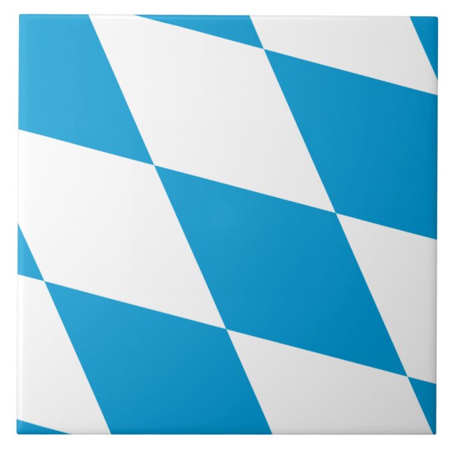 Bavaria, Germany Flag Tile (Front)
