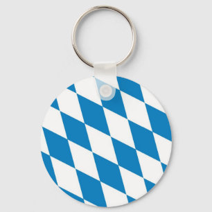 bavaria germany land flag key ring