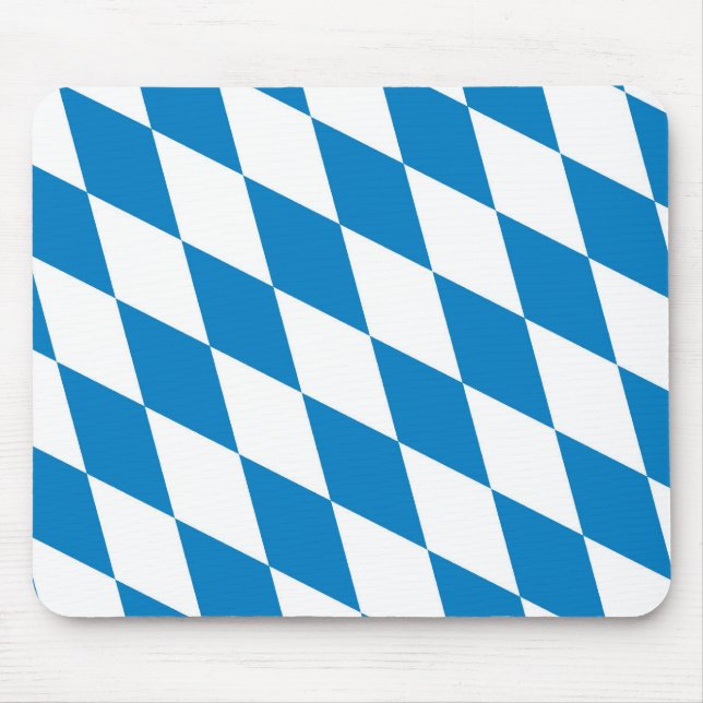 bavaria germany land flag mouse mat (Front)