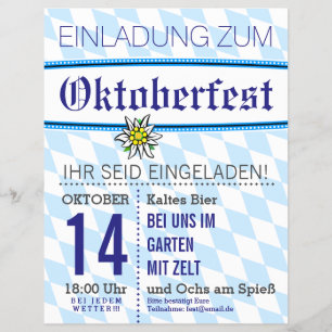 Bavaria Invitations Flyer