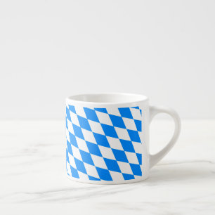 Bavaria lozenges flag espresso cup